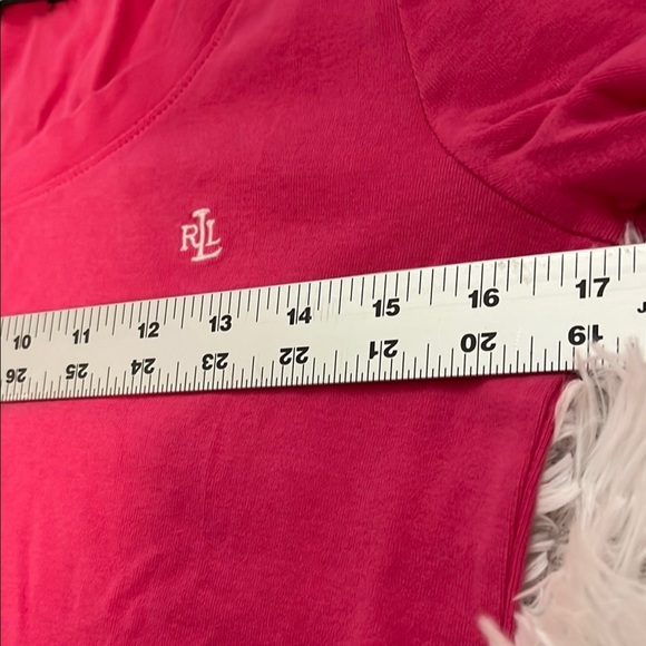 Ralph Lauren Pink Long Sleeve Top - Picture 5 of 6
